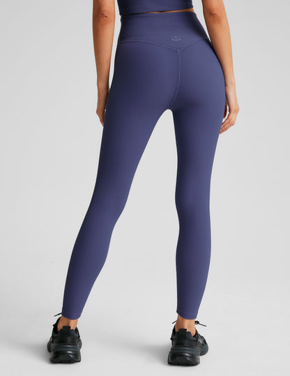 Beyond Yoga Impulse Ribbed Midi Leggings: High-Waist, Seamless, Supportive Activewear