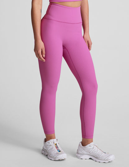 Women's Impulse Ribbed Midi Legging: High Waist, No Seam, Active Comfort