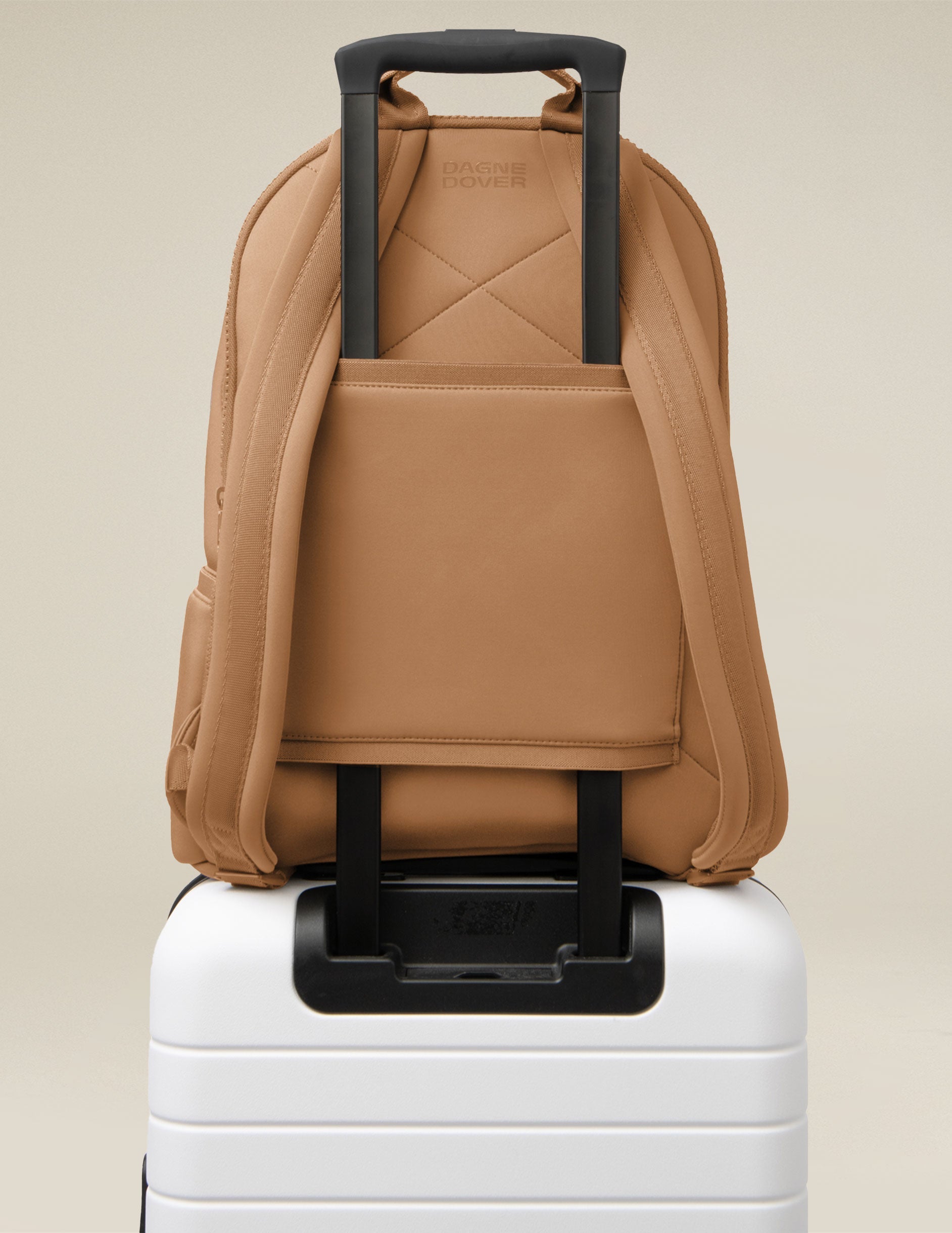 Dagne Dover Dakota Large Neoprene Backpack: Water-Resistant Laptop Travel Bag
