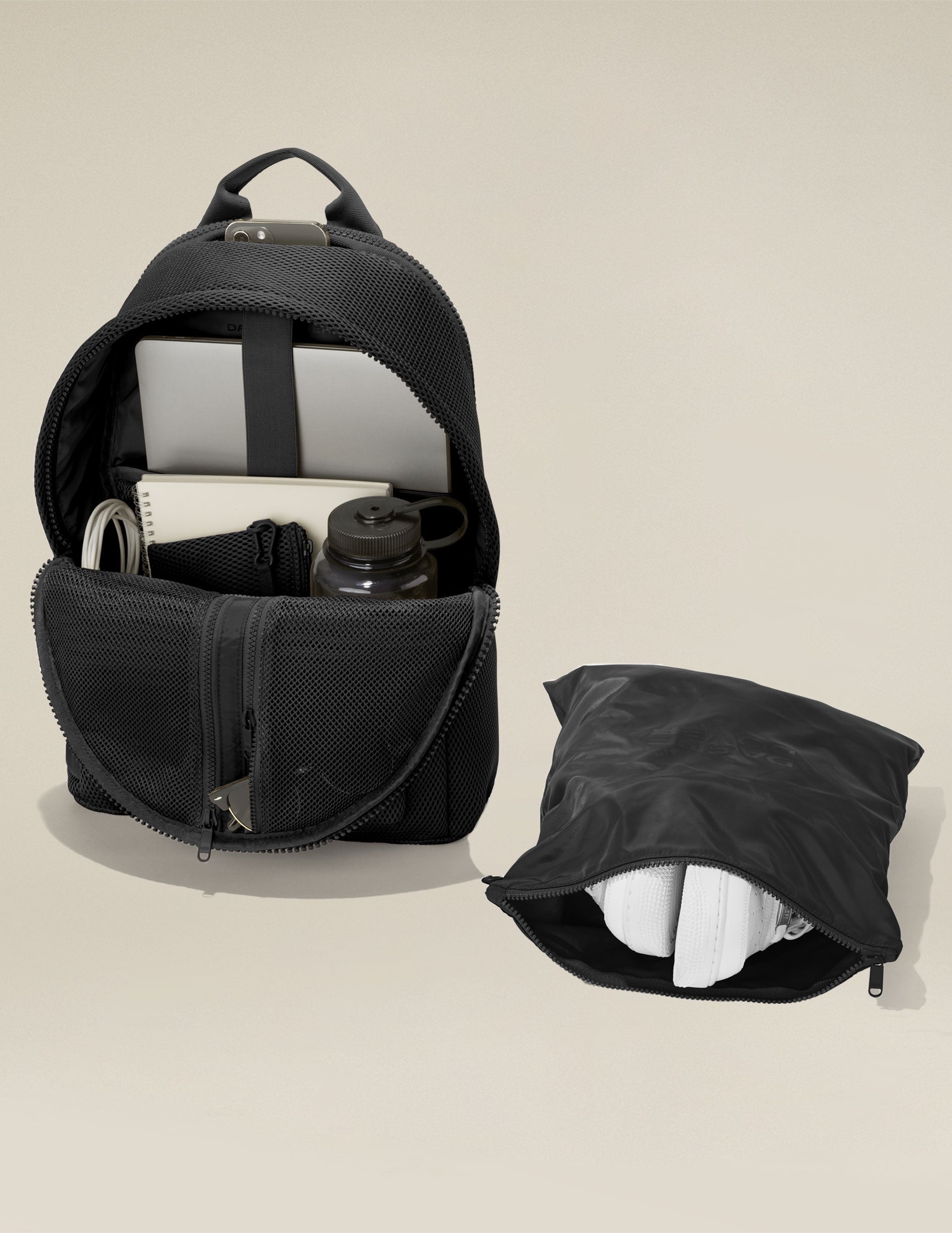 Dagne Dover Dakota Large Neoprene Backpack: Water-Resistant, Vegan, 16-inch Laptop Bag