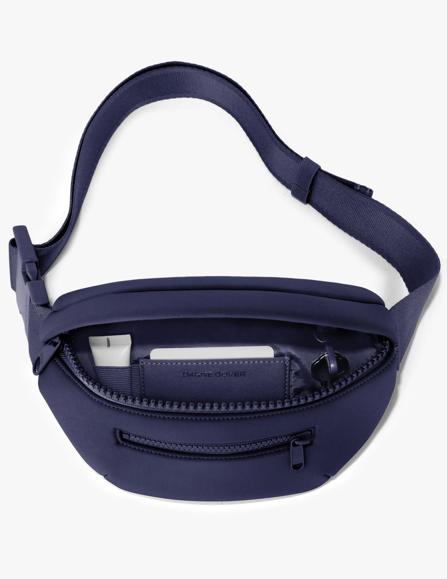Dagne Dover Ace Water-Resistant Neoprene Fanny Pack: Hands-Free Vegan Belt Bag