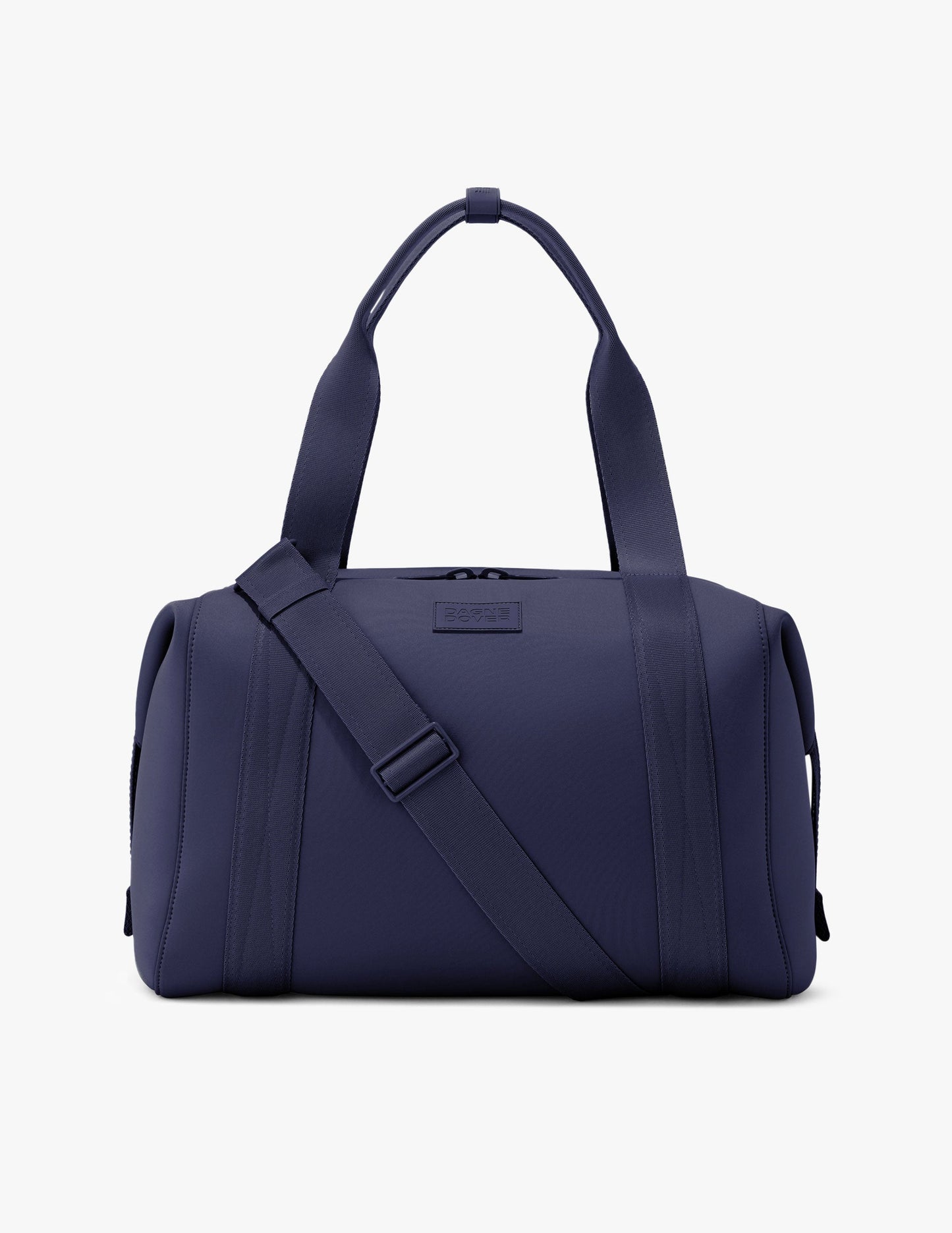 Dagne Dover Landon Large Carryall Bag: Lightweight Neoprene Travel Tote with Laptop Sleeve