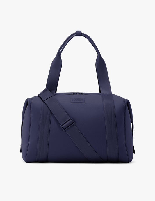 Dagne Dover Landon Large Carryall Bag: Lightweight Neoprene Travel Tote with Laptop Sleeve
