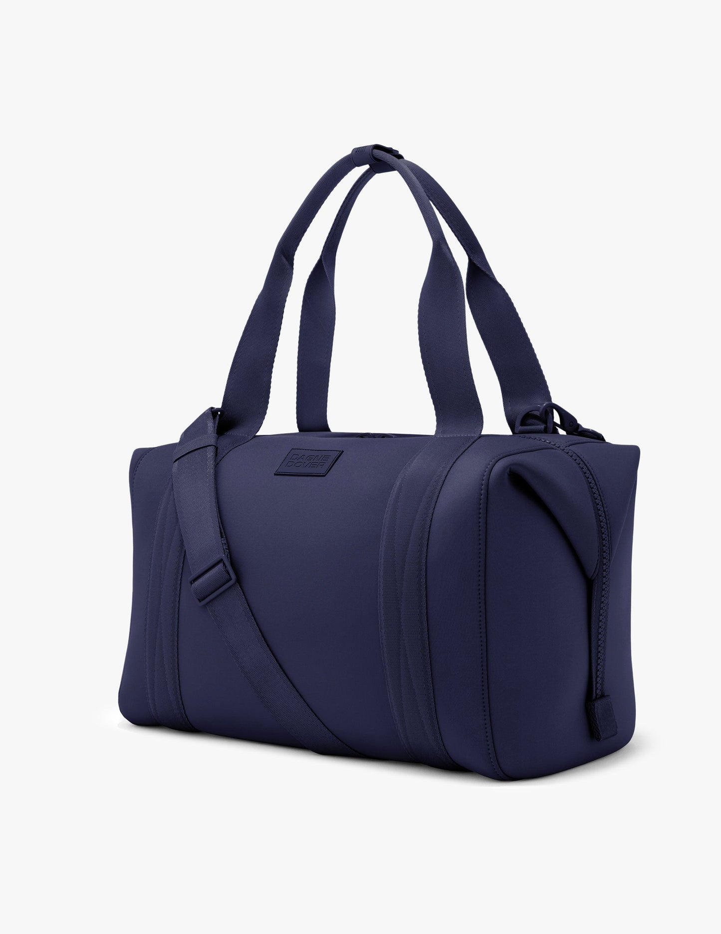 Dagne Dover Landon Large Carryall Bag: Lightweight Neoprene Travel Tote with Laptop Sleeve