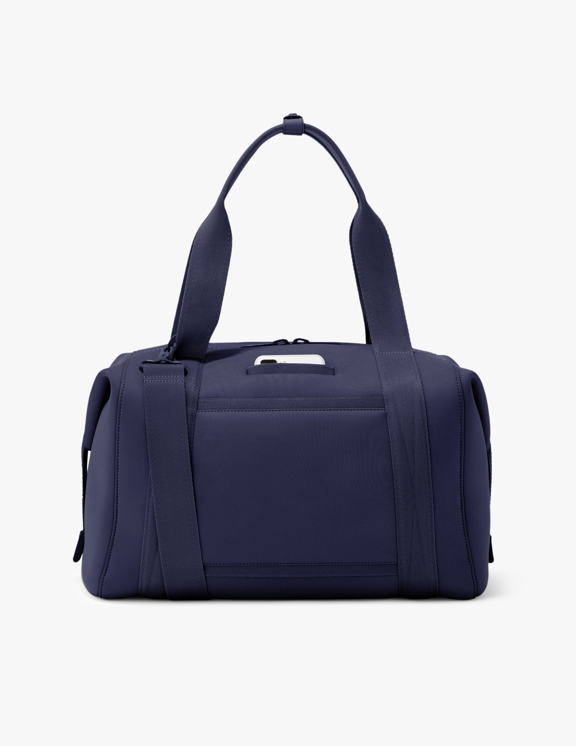 Dagne Dover Landon Large Carryall Bag: Lightweight Neoprene Travel Tote with Laptop Sleeve