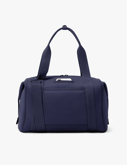 Dagne Dover Landon Large Carryall Bag: Lightweight Neoprene Travel Tote with Laptop Sleeve