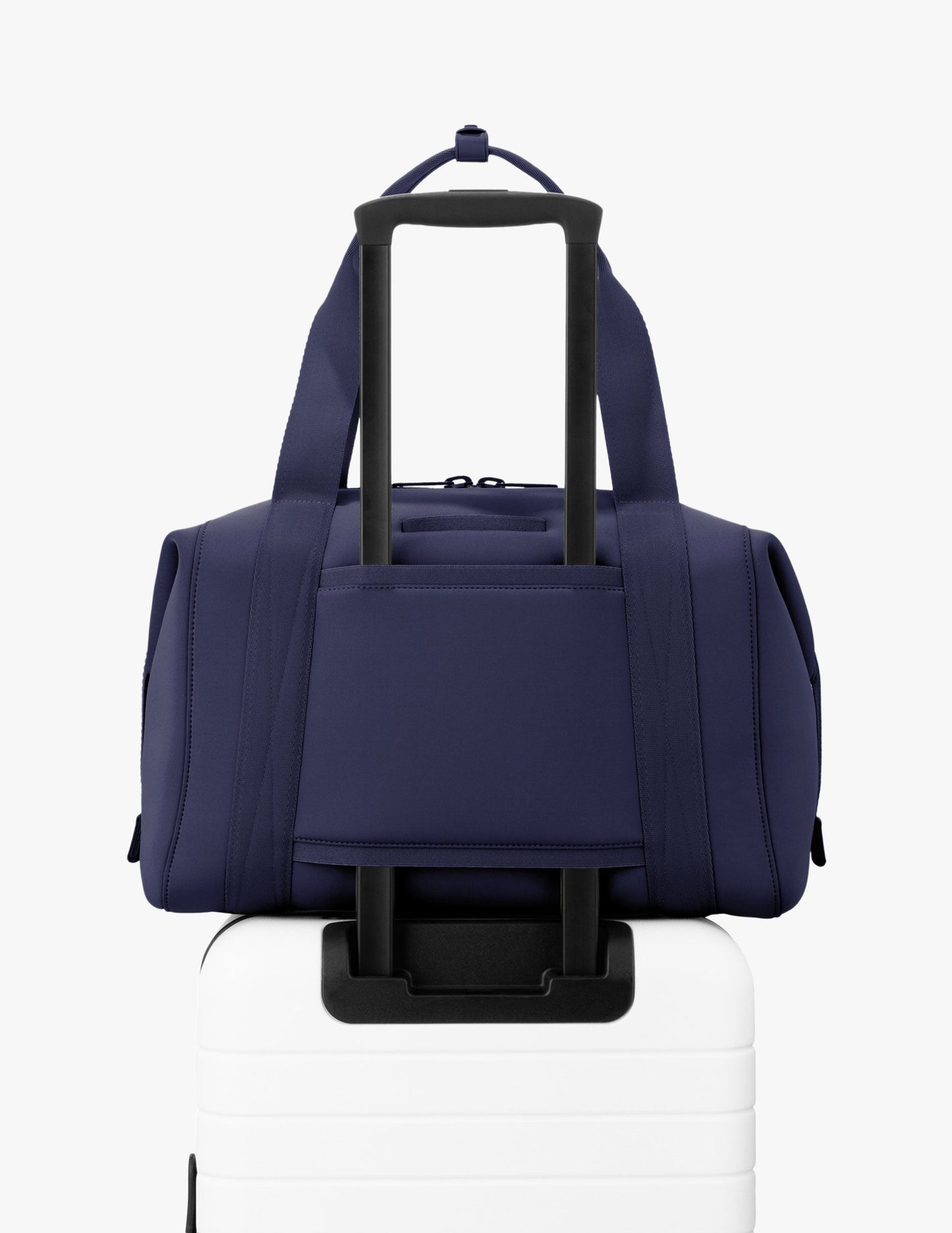 Dagne Dover Landon Large Carryall Bag: Lightweight Neoprene Travel Tote with Laptop Sleeve