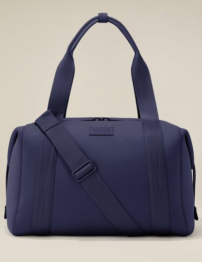 Dagne Dover Landon Large Neoprene Carryall: Versatile Travel Weekender Bag with Laptop Sleeve