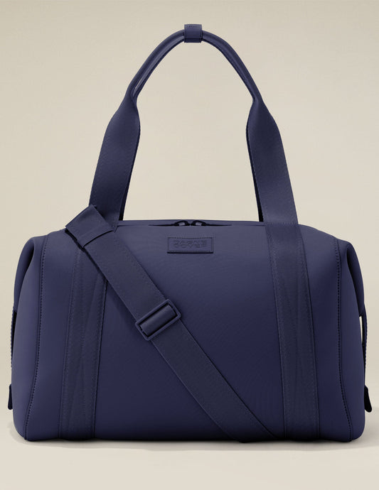 Dagne Dover Landon Large Neoprene Carryall: Versatile Travel Weekender Bag with Laptop Sleeve
