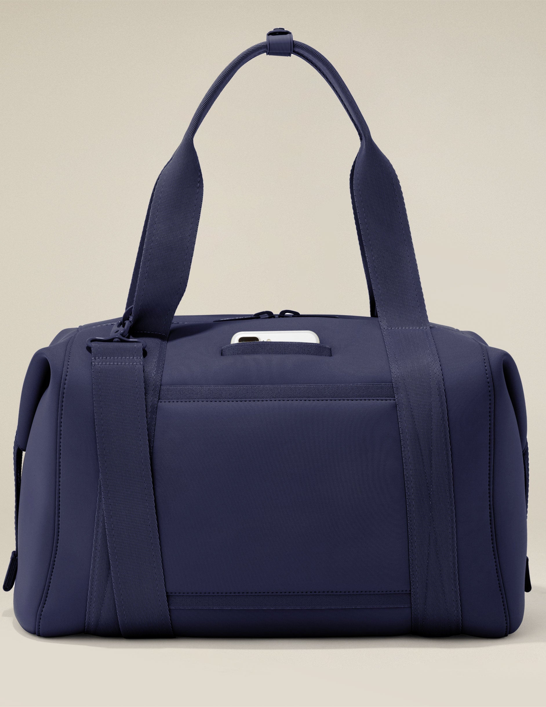 Dagne Dover Landon Large Neoprene Carryall: Versatile Travel Weekender Bag with Laptop Sleeve