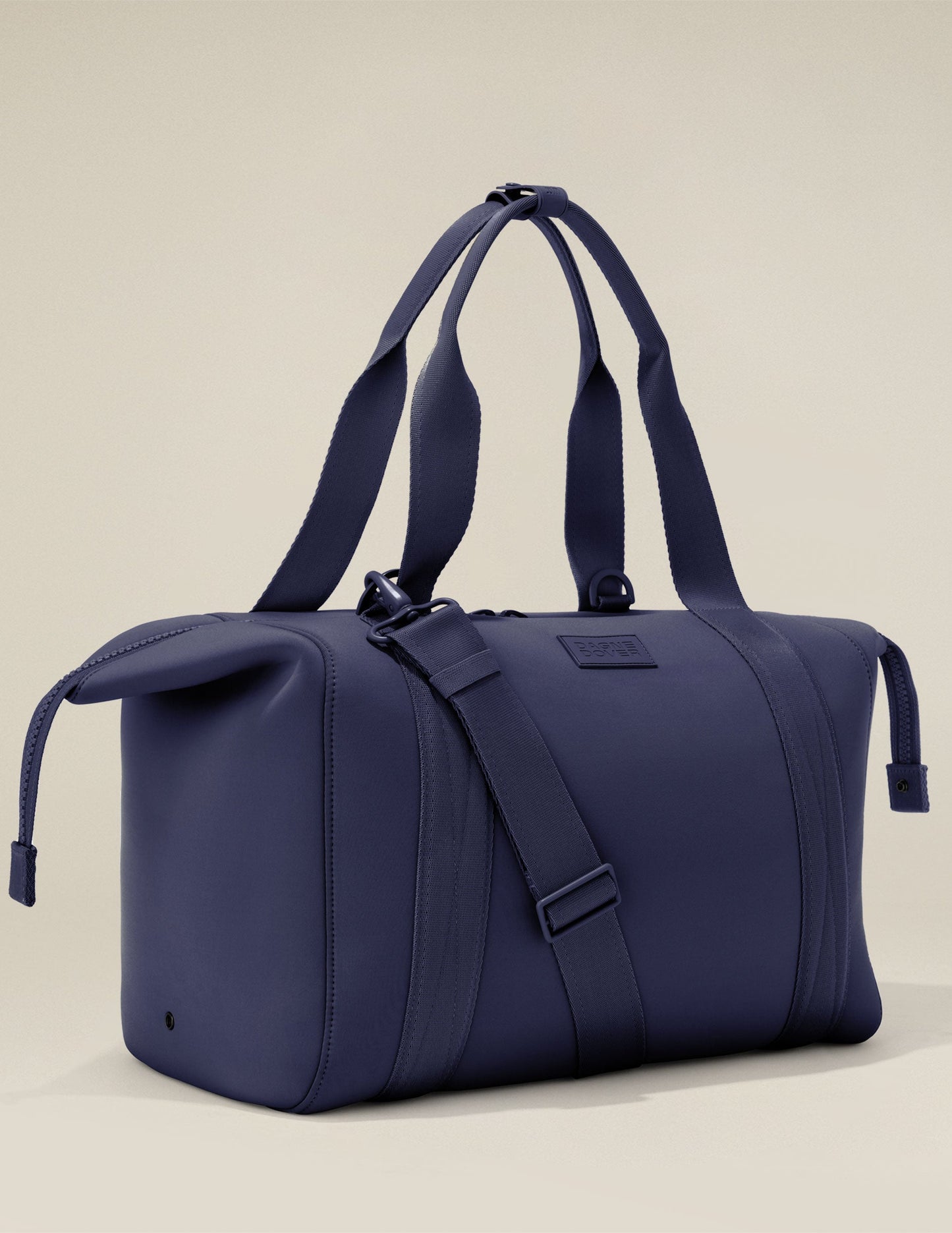 Dagne Dover Landon Large Neoprene Carryall: Versatile Travel Weekender Bag with Laptop Sleeve