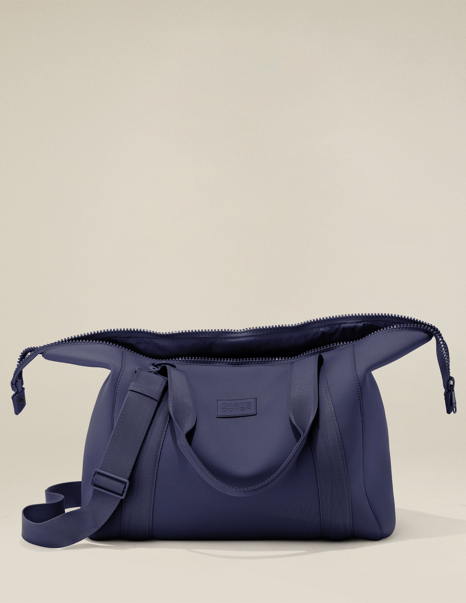 Dagne Dover Landon Large Neoprene Carryall: Versatile Travel Weekender Bag with Laptop Sleeve
