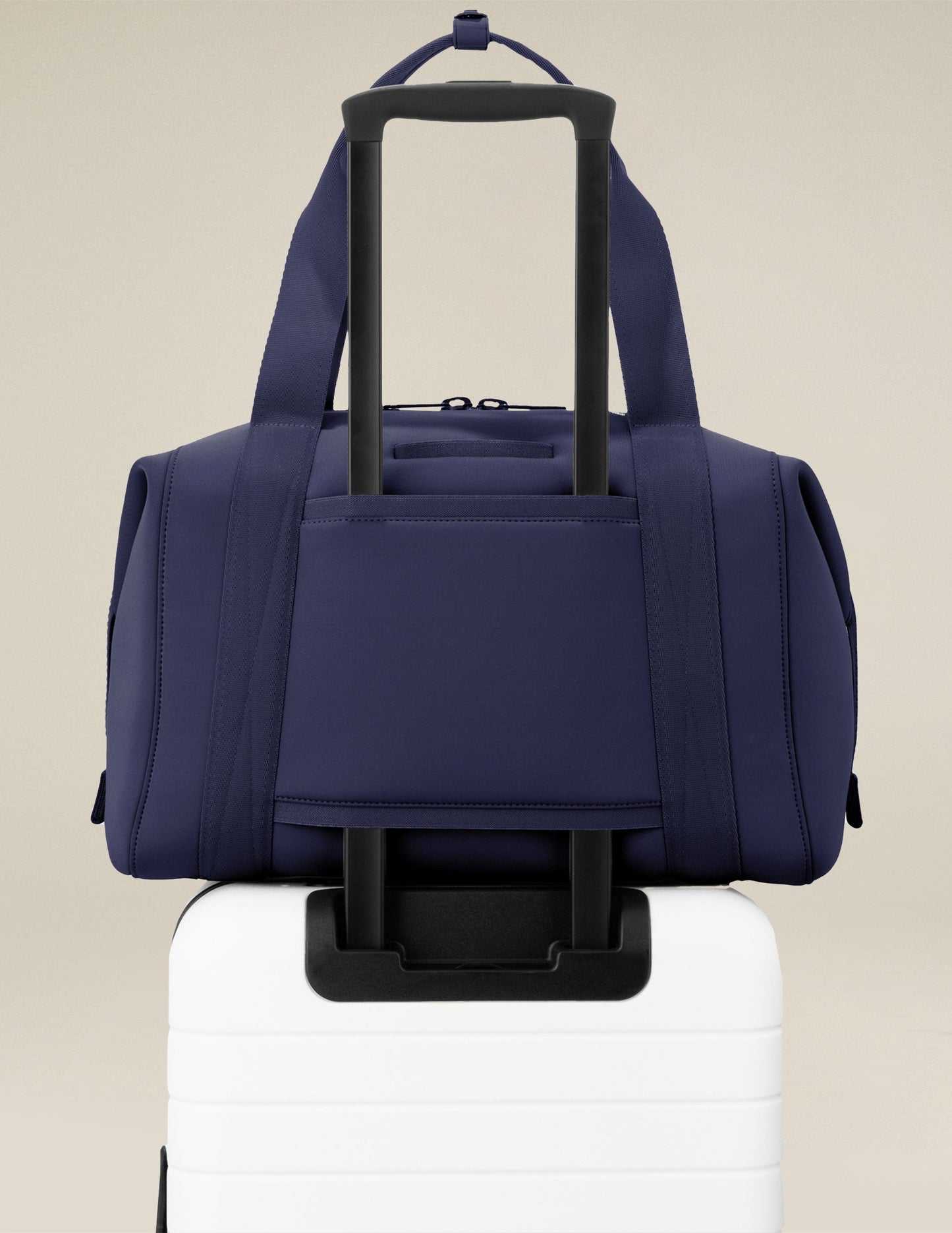Dagne Dover Landon Large Neoprene Carryall: Versatile Travel Weekender Bag with Laptop Sleeve