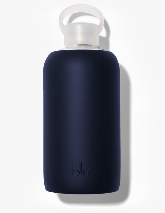 BKR 33.8 Oz Glass Water Bottle, Soft Silicone Sleeve, Everyday Hydration