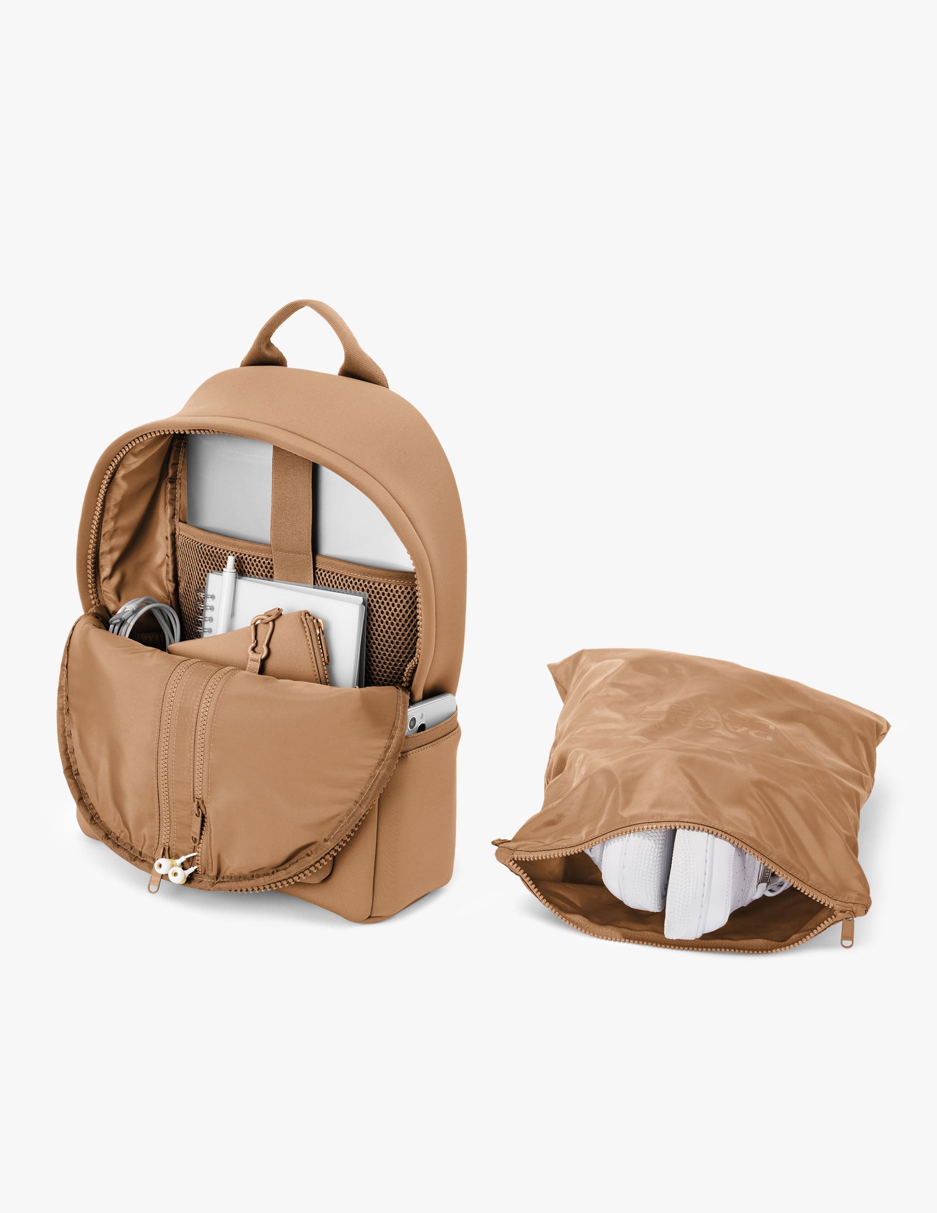 Dagne Dover Dakota Medium Neoprene Backpack: Chic, Water-Resistant, Organized Everyday Carry
