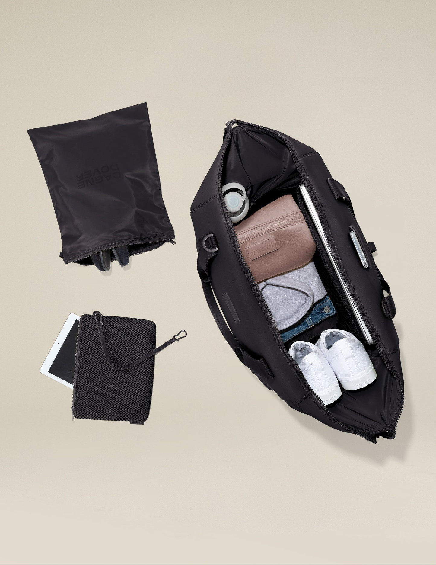 Dagne Dover Landon Medium Carryall Bag - Premium Neoprene, Organized, Versatile