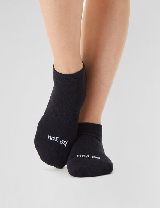 Sticky Be Empowering Non-Slip Grip Socks for Yoga, Pilates, and Comfort