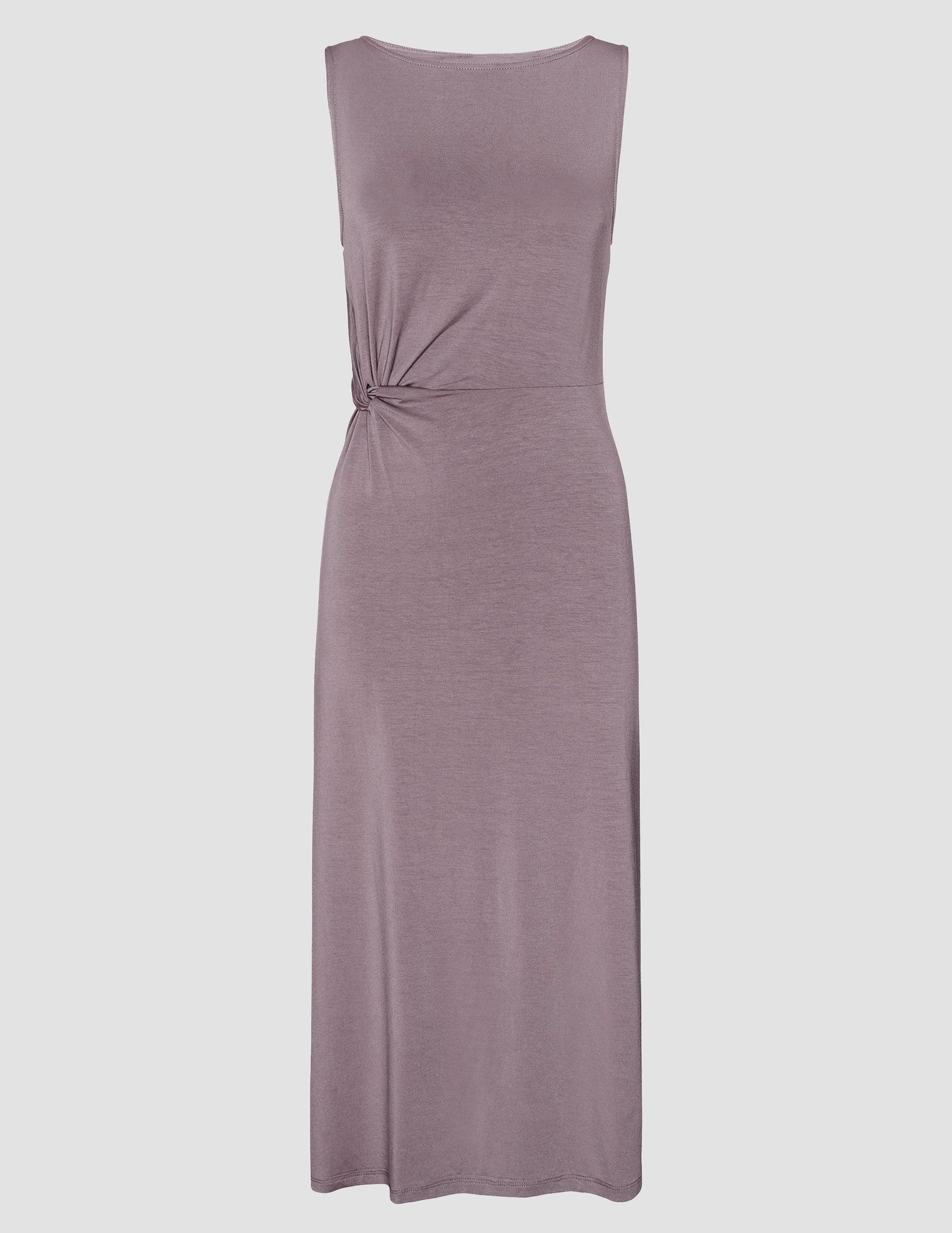 Chic Woodland Rotation Side Twist Midi Dress for Women's Everyday Style