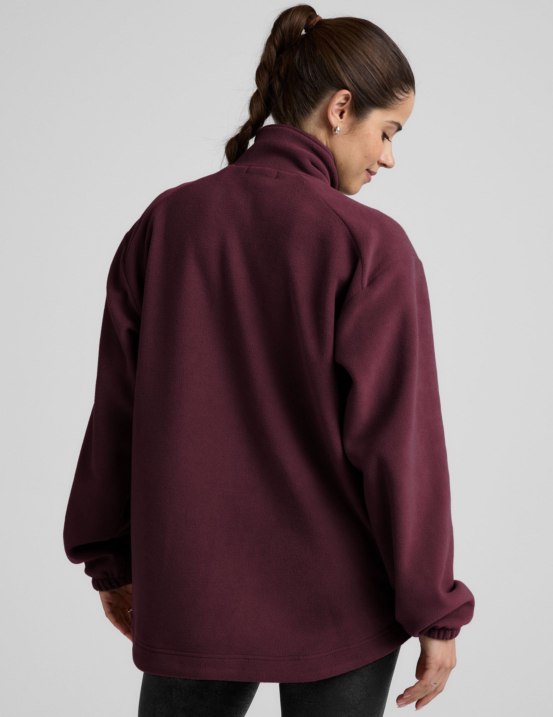 Cozy Fleece Explorer Jacket: Full Zip, Snap Closure, Warm Pockets, Relaxed Fit