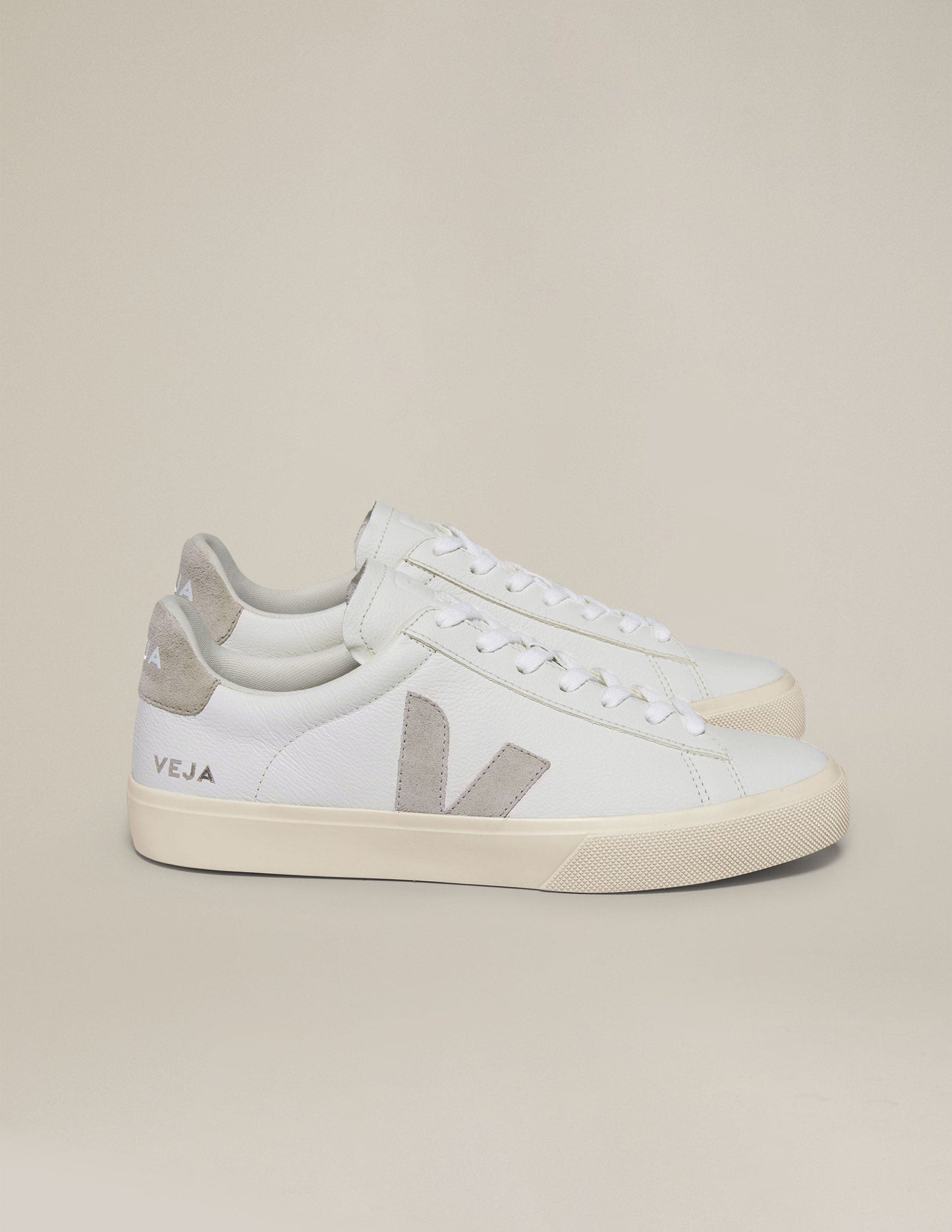 VEJA Campo ChromeFree Leather Sneakers - Sustainable Low-Top Comfort Footwear