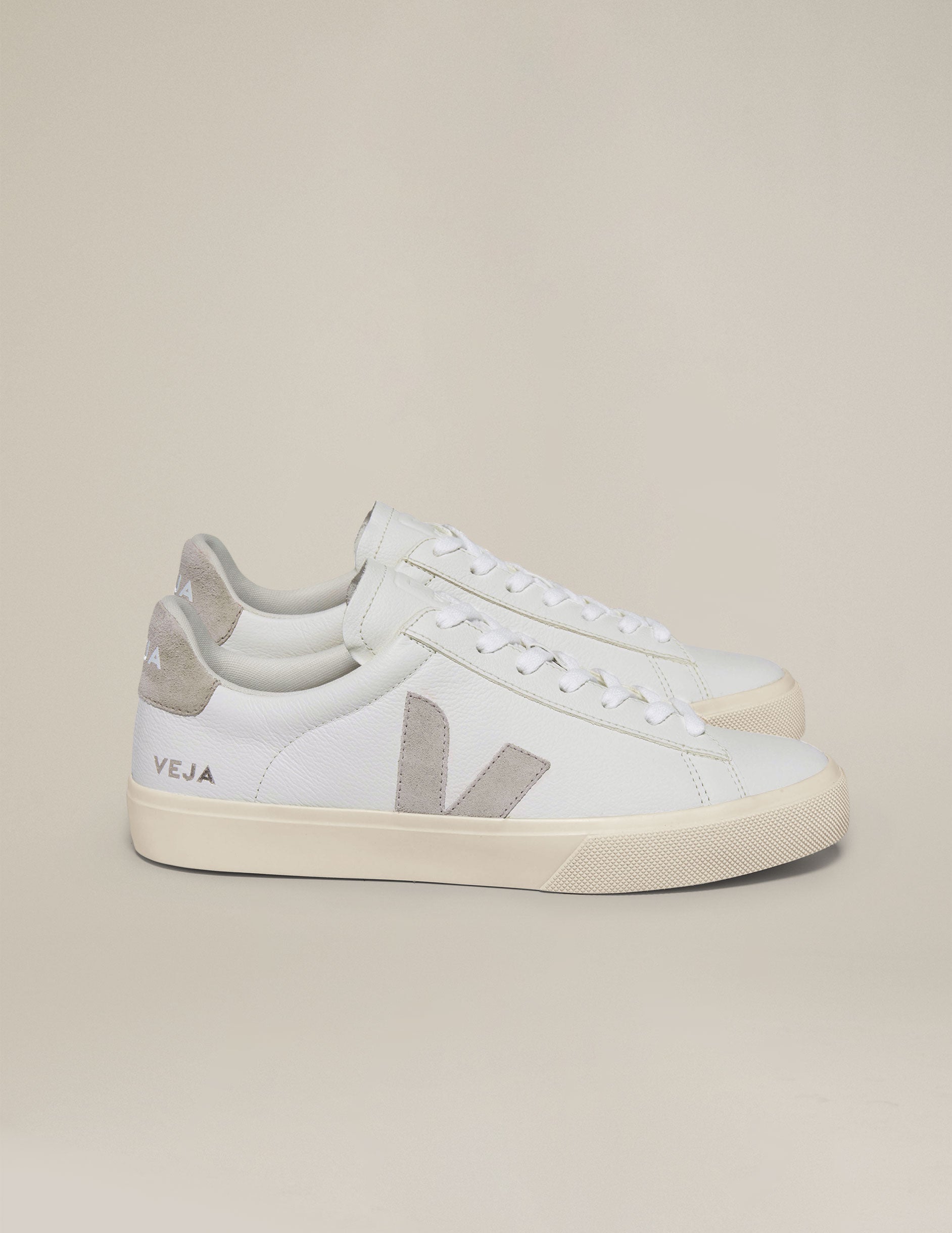 VEJA Campo ChromeFree Leather Sneakers - Sustainable Low-Top Comfort Footwear