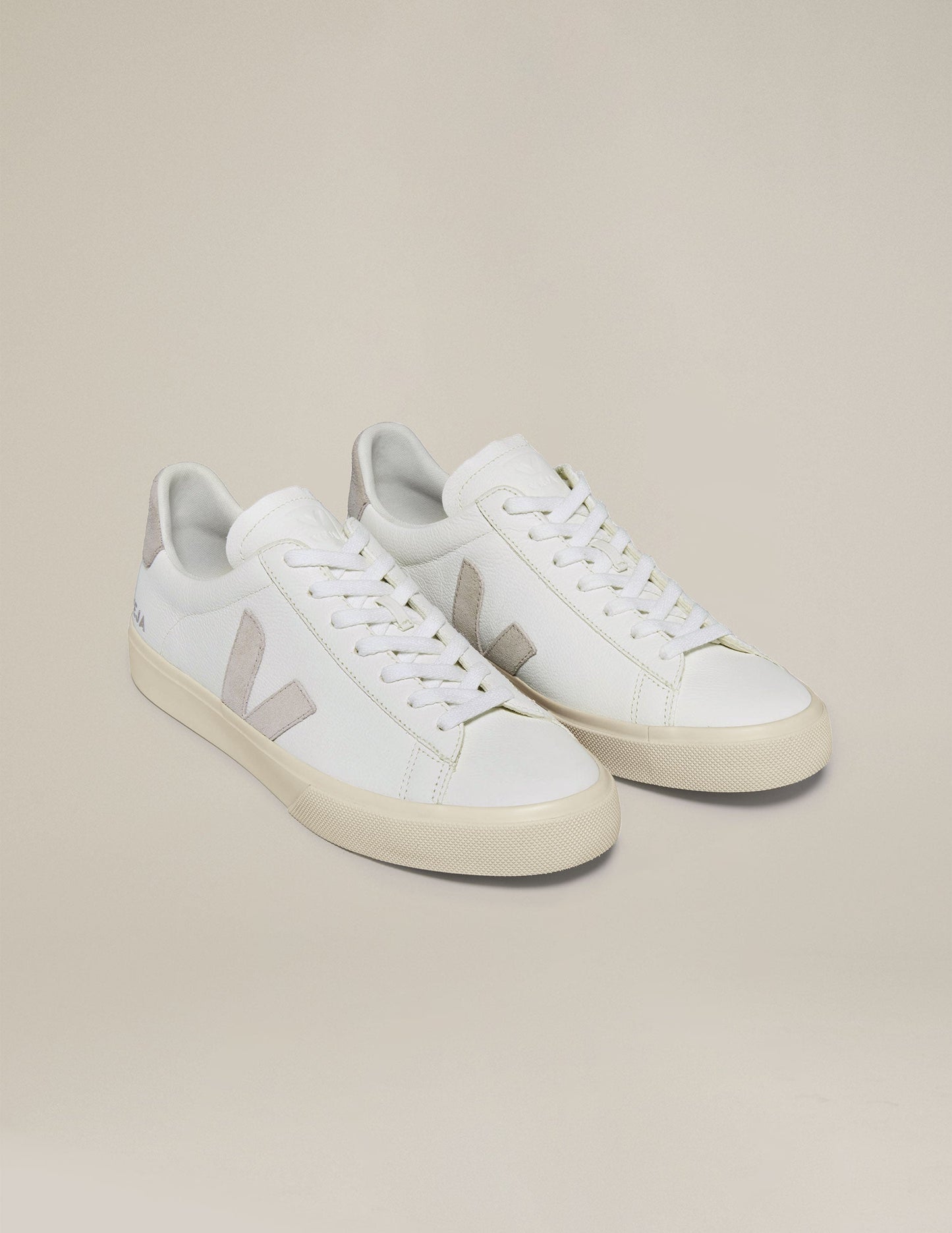 VEJA Campo ChromeFree Leather Sneakers - Sustainable Low-Top Comfort Footwear