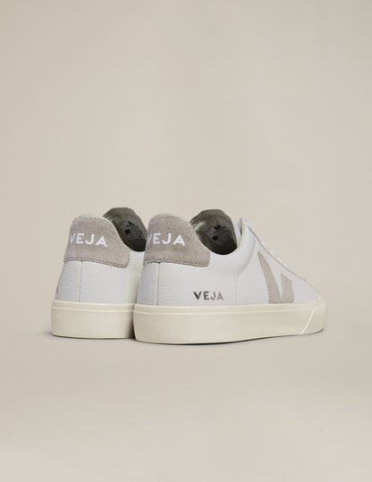 VEJA Campo ChromeFree Leather Sneakers - Sustainable Low-Top Comfort Footwear