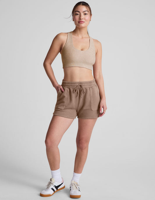 Soft Terry Drawstring Beach Shorts with Pockets for Ultimate Comfort and Style