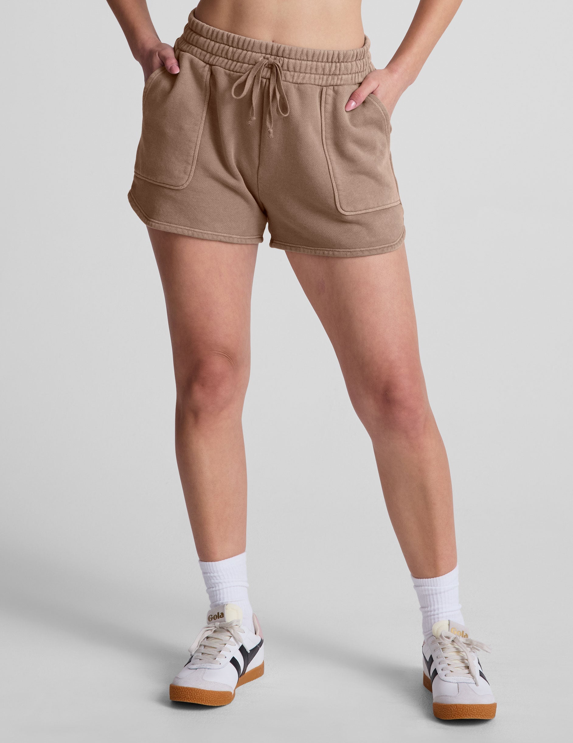 Soft Terry Drawstring Beach Shorts with Pockets for Ultimate Comfort and Style