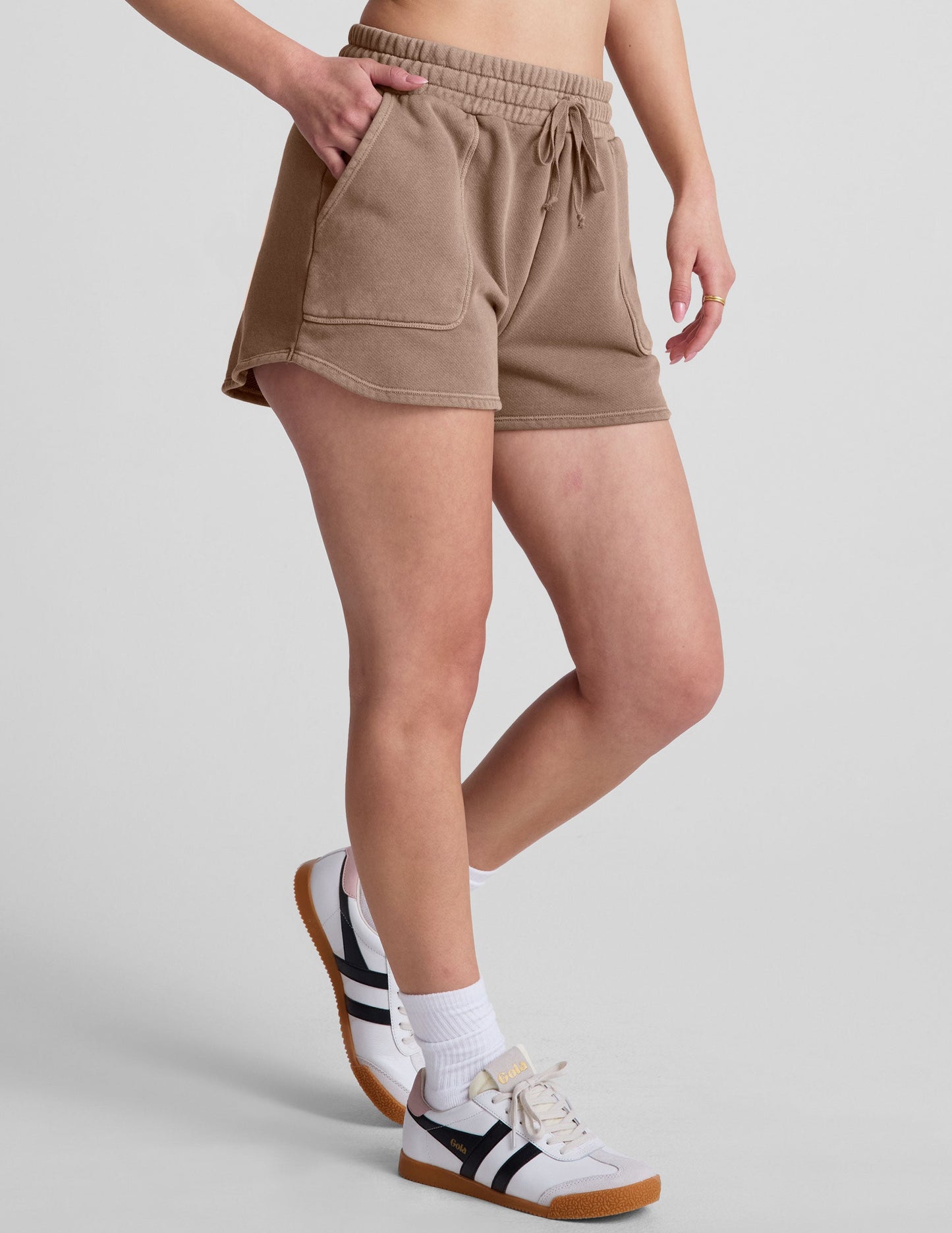 Soft Terry Drawstring Beach Shorts with Pockets for Ultimate Comfort and Style