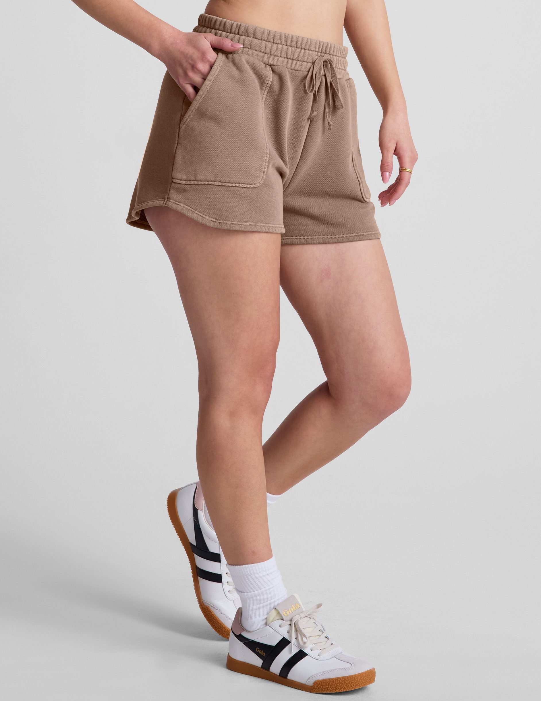Soft Terry Drawstring Beach Shorts with Pockets for Ultimate Comfort and Style
