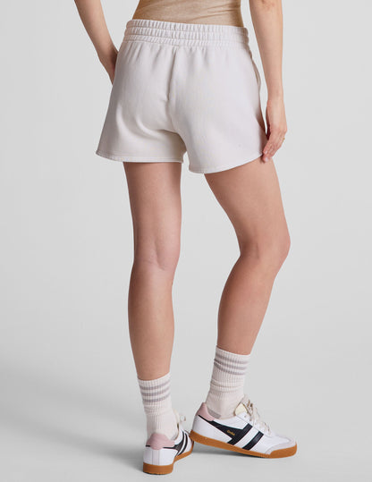 Cozy Cotton Terry Relaxed Fit Cali Shorts with Handy Patch Pockets