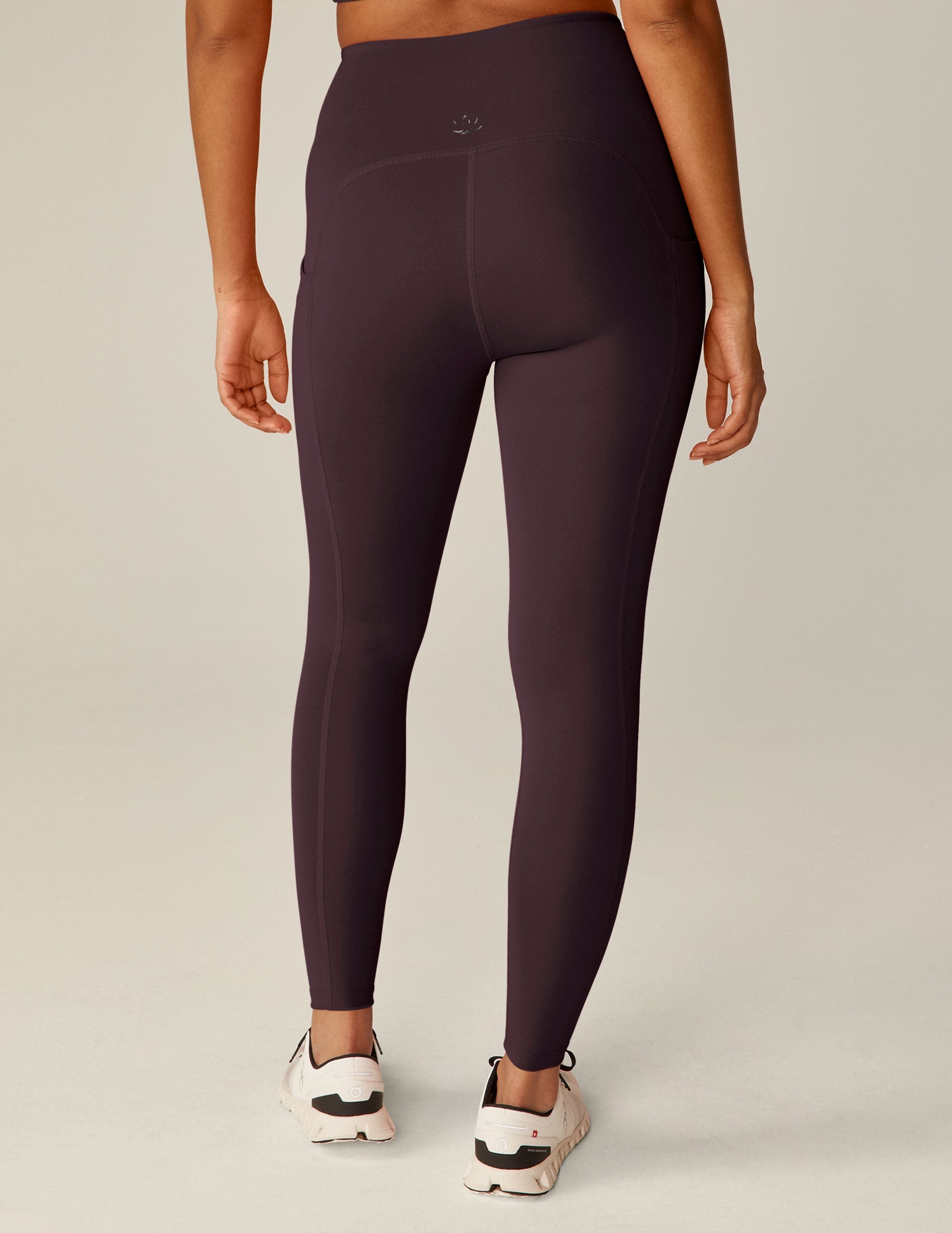 POWERBEYOND™ Midi Leggings: Sculpting Compression, Side Pockets, 4-inch Waistband