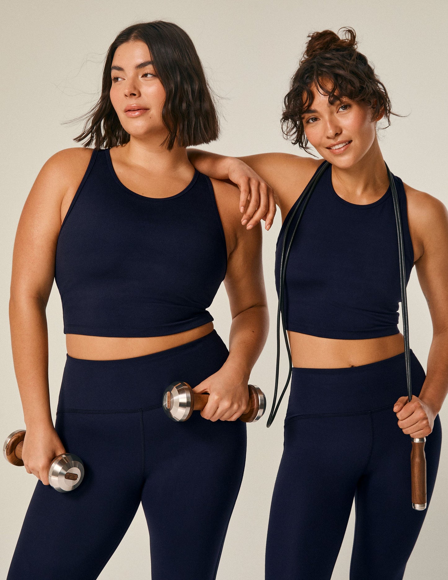 Beyond Yoga POWERBEYOND™ Strive Cropped Tank Top - Ultimate Support Activewear
