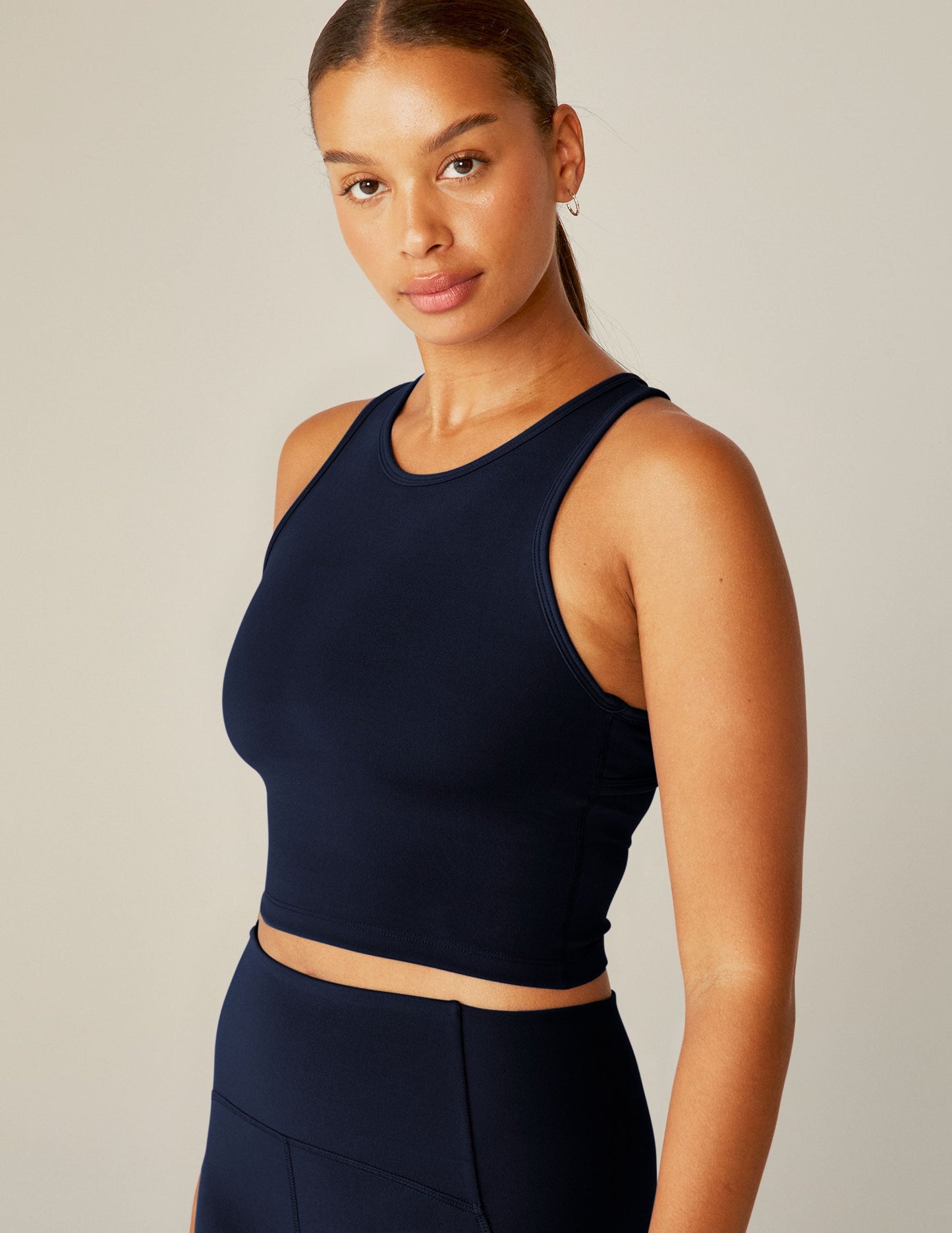 Beyond Yoga POWERBEYOND™ Strive Cropped Tank Top - Ultimate Support Activewear