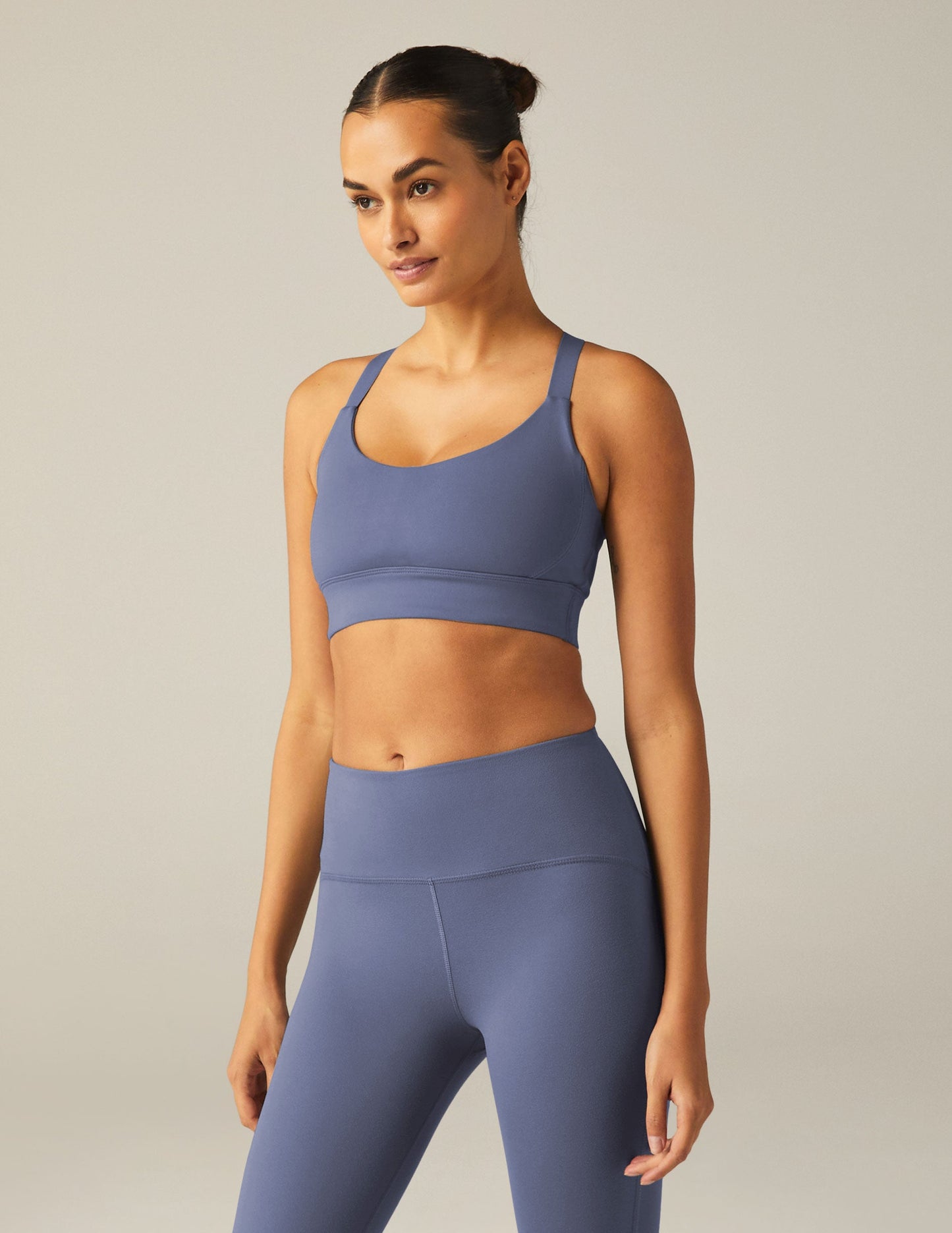 POWERBEYOND™ Strive Long Line Racerback Bra: Supportive, Sculpting, Comfortable Activewear