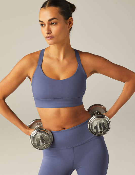 POWERBEYOND™ Strive Long Line Racerback Bra: Supportive, Sculpting, Comfortable Activewear