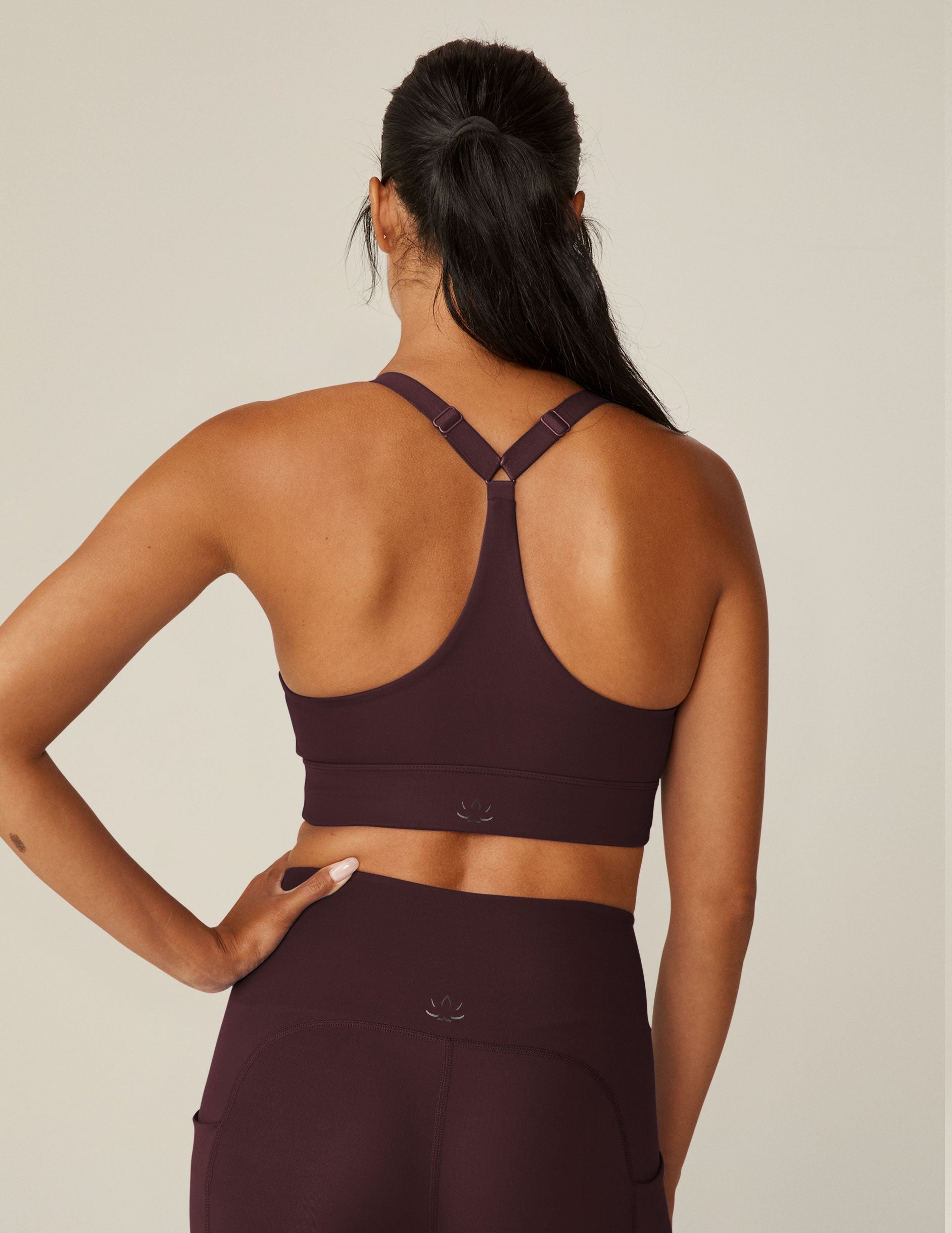 POWERBEYOND™ Strive Long Line Racerback Bra, Sculpting Active Support Top