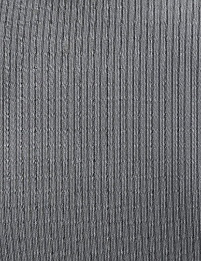 Women's Ribbed Formation Tank Top: Slim Fit, Crew Neck, Stone Gray