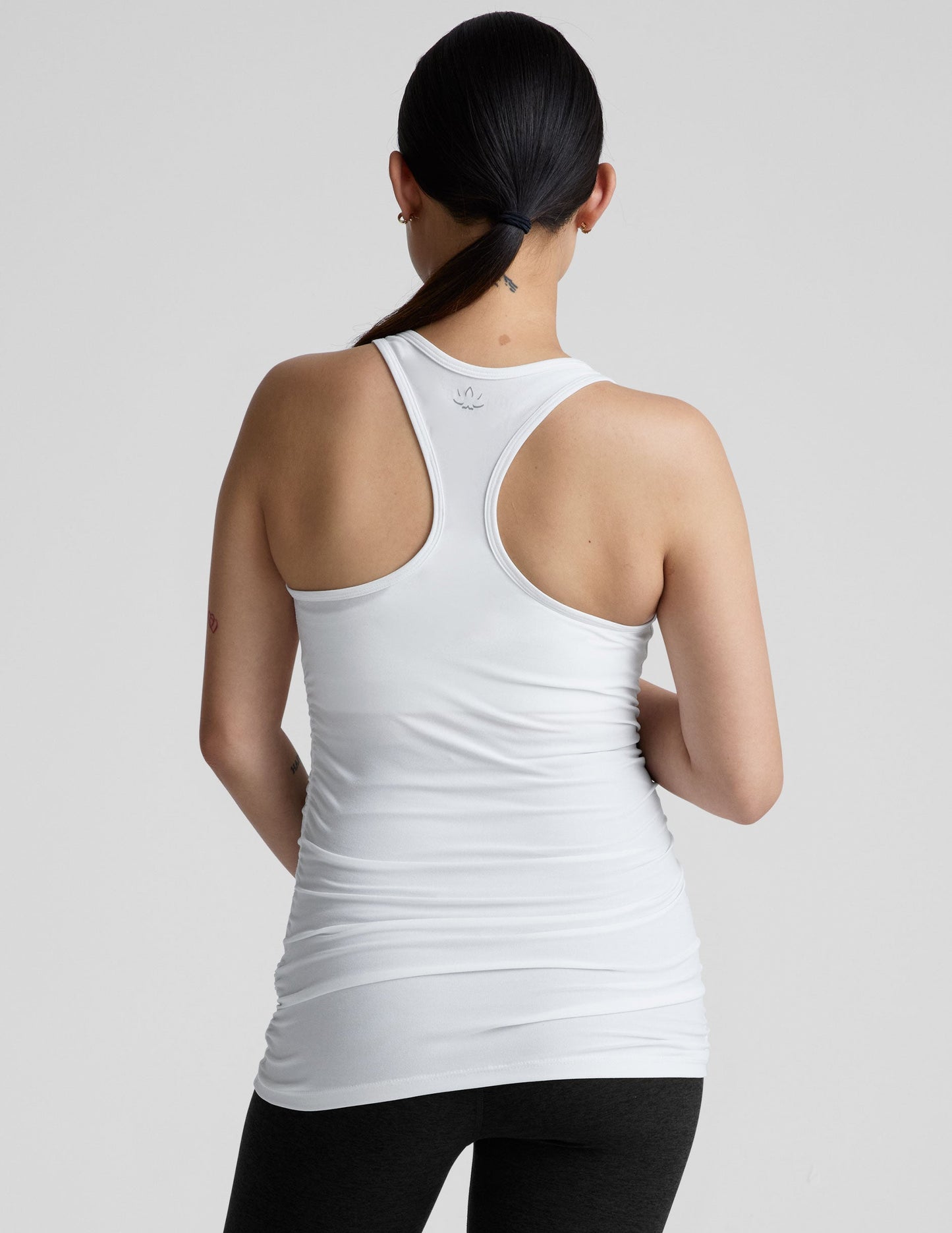 Lightweight Featherweight Racerback Maternity Tank for Active Pregnancy Comfort