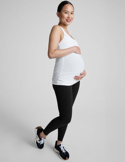 Lightweight Featherweight Racerback Maternity Tank for Active Pregnancy Comfort