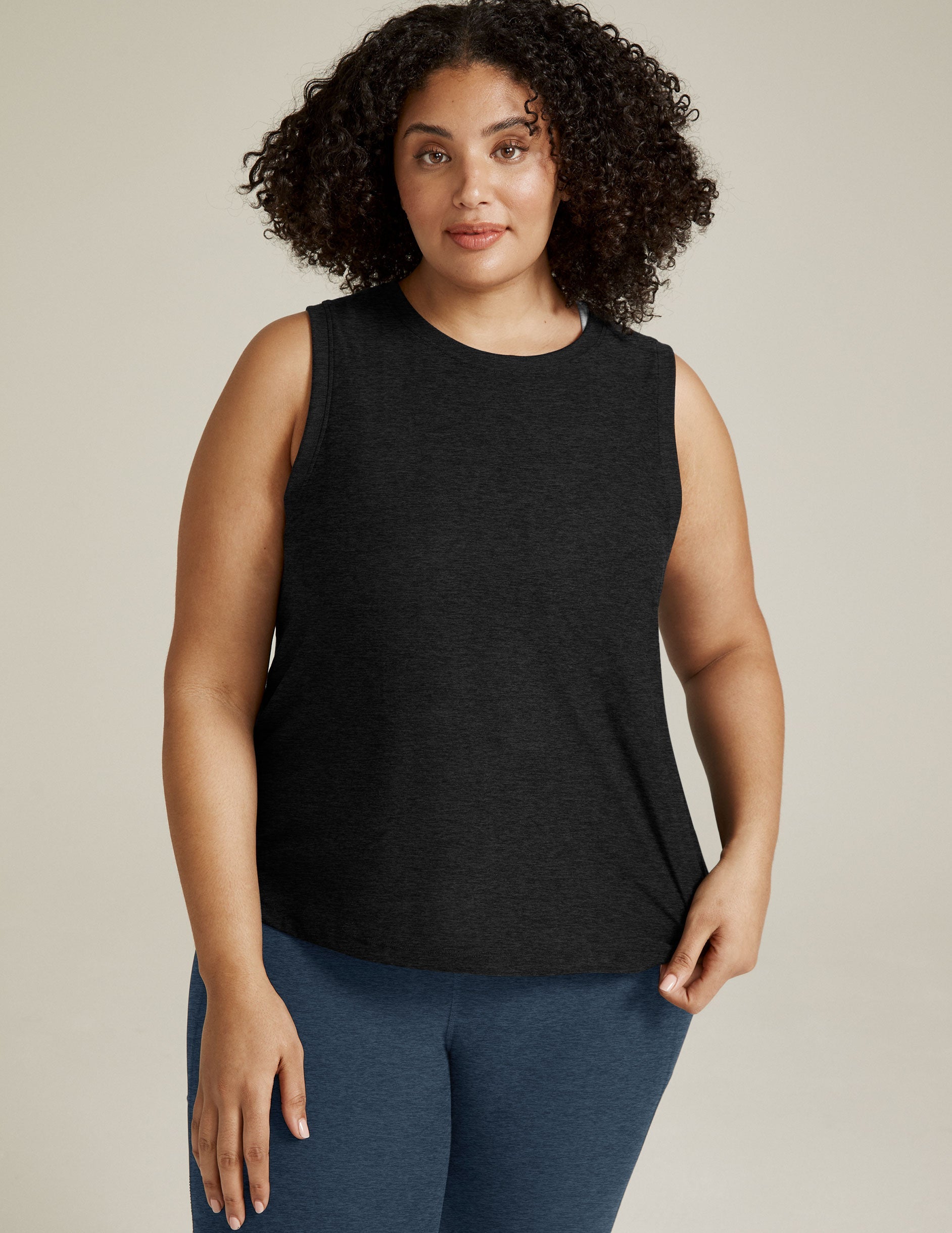 Lightweight Featherweight Rebalance Tank Top: Relaxed Fit, Breathable Performance Apparel