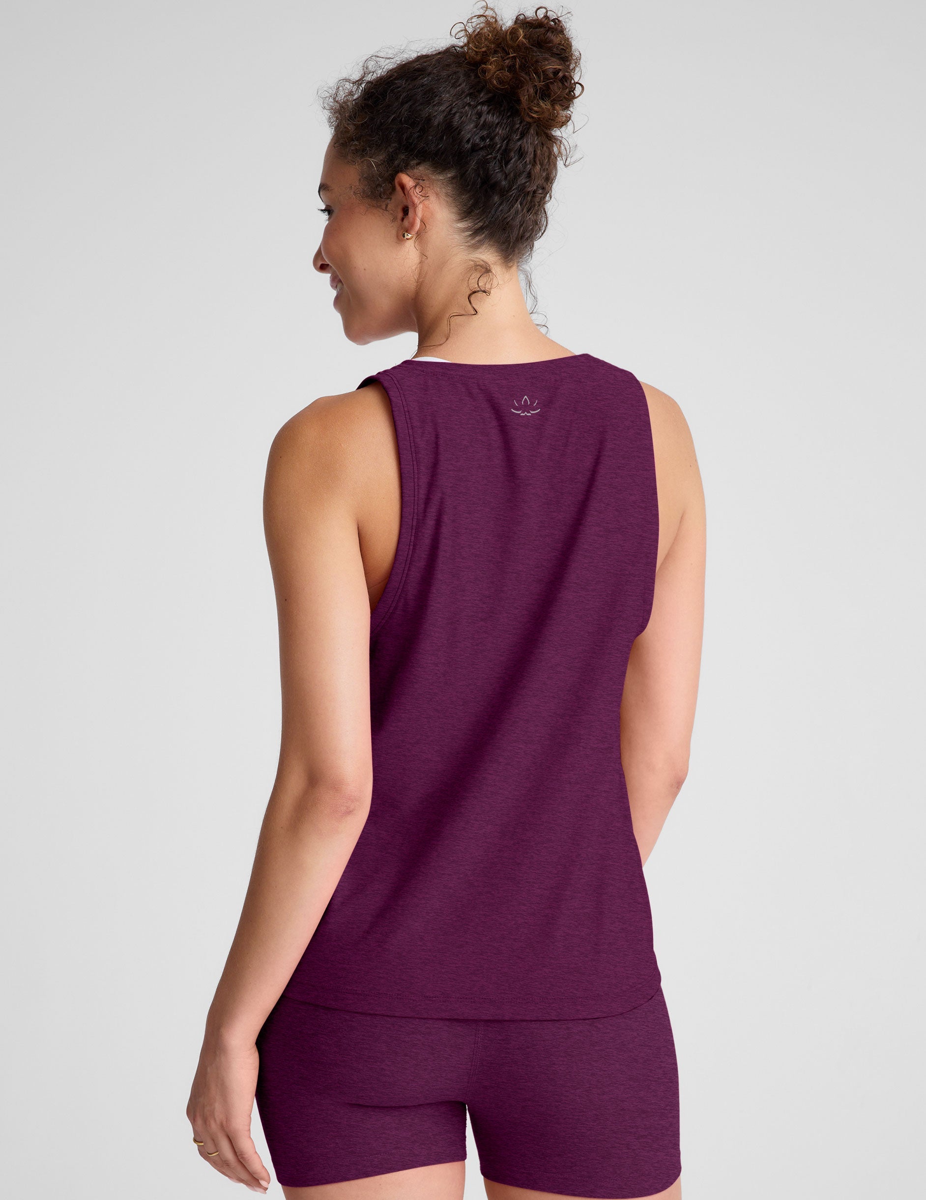 Featherweight Rebalance Tank Top: Lightweight, Relaxed Fit, High Neck, Versatile Activewear