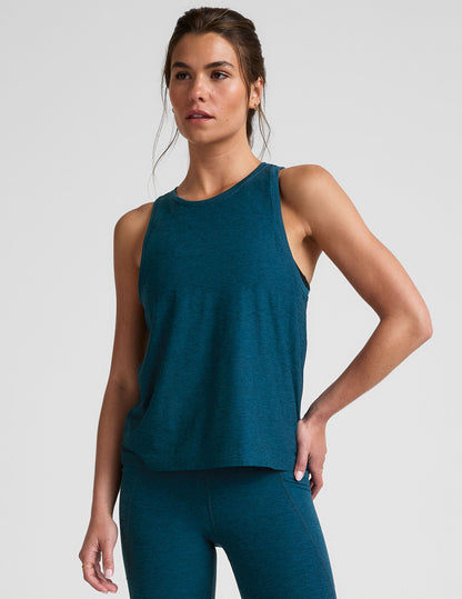 Featherweight Rebalance Tank Top: Relaxed Fit, High Scoop Neck, Ultimate Active Comfort