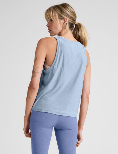 Women's Featherweight Rebalance Tank Top - Lightweight Relaxed Fit Scoop Neck