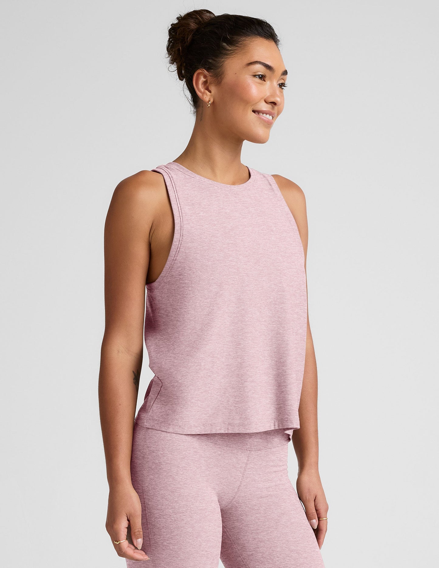 Ultra-Soft Featherweight Rebalance Tank: Lightweight, Relaxed Active Top for Women