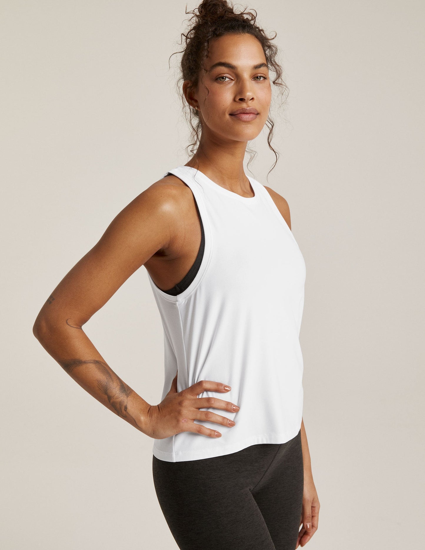 Beyond Yoga Featherweight Rebalance Women's Tank Top: Lightweight, Relaxed Fit
