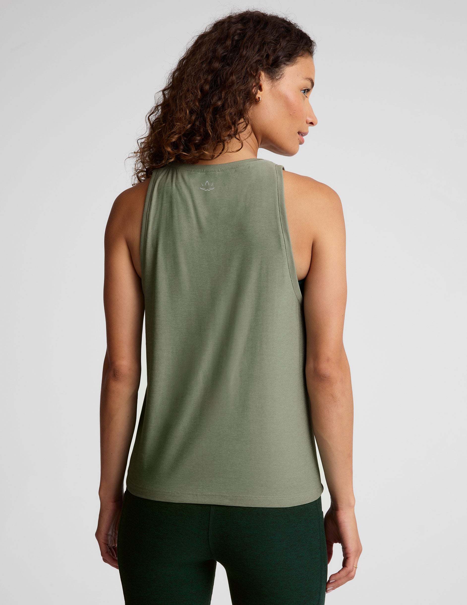 Lightweight Featherweight Rebalance Tank: High-Neck, Relaxed Fit, Versatile Women's Performance Top