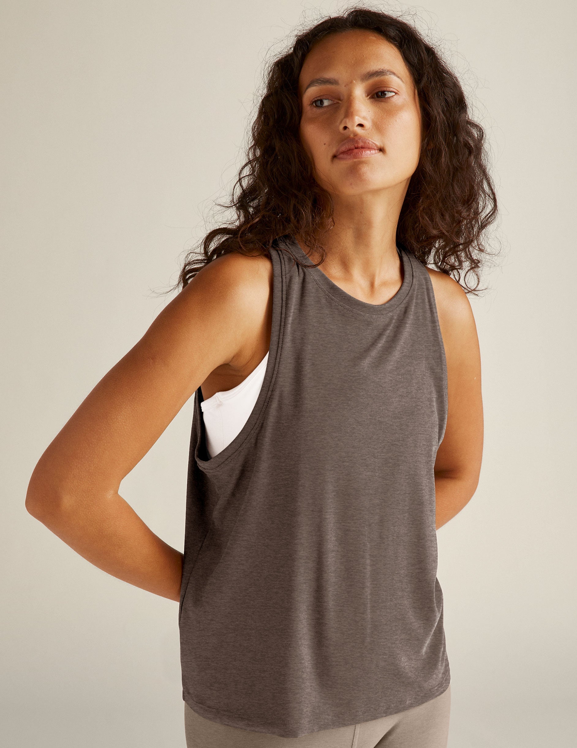 Featherweight Rebalance Tank: Ultra-Light, Relaxed Fit, Versatile Performance Activewear Top