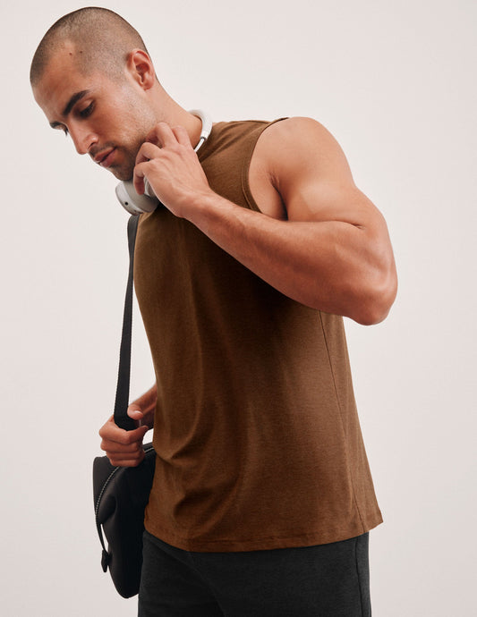 Featherweight Freeflo Men's Muscle Tank 2.0: Lightweight, Sweat-Wicking, Comfortable Athleisure
